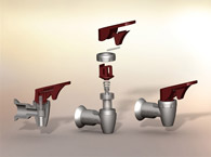 Beneficial Safety Tap - Design with ergonomics and functionality in mind this tap provides a safe alternative for office and business locations with a new locking mechanism located under the lever.