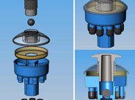 Distributor Bowl - A gravity fed dripper system for the agricultural and farming industry.